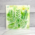 The Crafters Workshop 6x6 Stencil Tropical Fronds