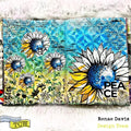 The Crafters Workshop 6x6 Stencil Summer Meadow