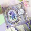 Pretty Pansies Card Topper Sheet