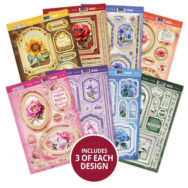 Card Topper Pads - Fabulous Florals