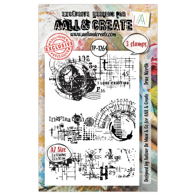 AALL and Create - A7 Stamp Set - True North