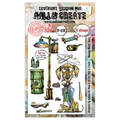 AALL and Create - A6 Stamp Set - Wacky Woof Tales