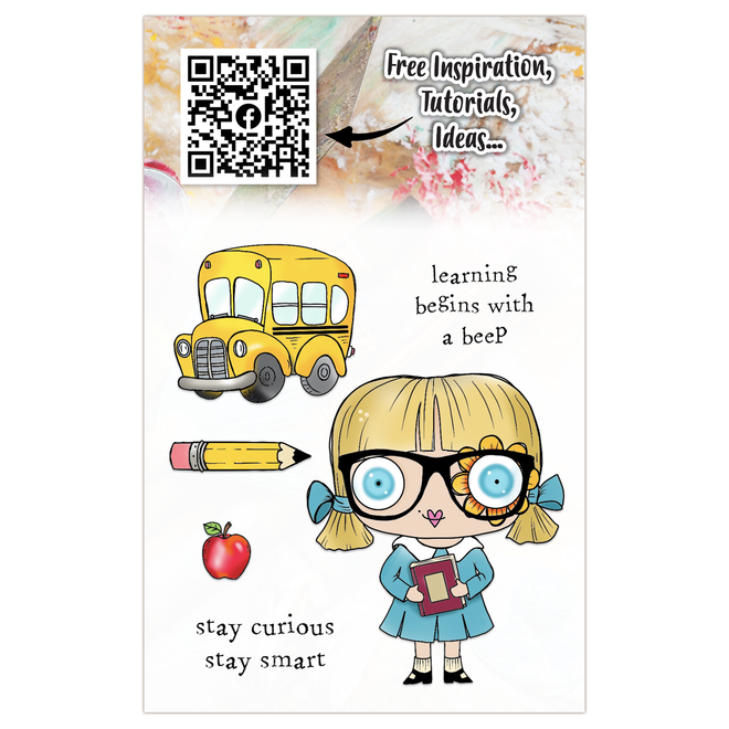 AALL and Create - A7 Stamp Set - School Daze