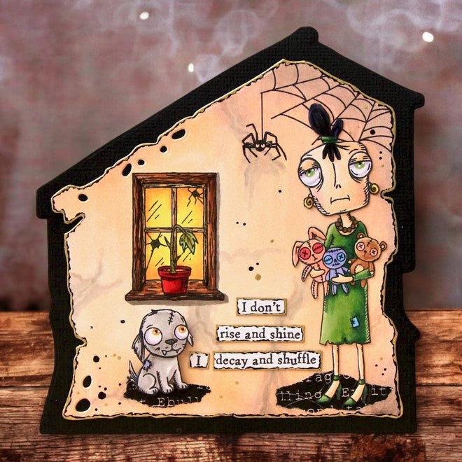 AALL and Create - A7 Stamp Set - ZOMBDee