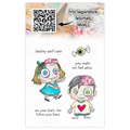 AALL and Create - A7 Stamp Set - Brainy and Cute
