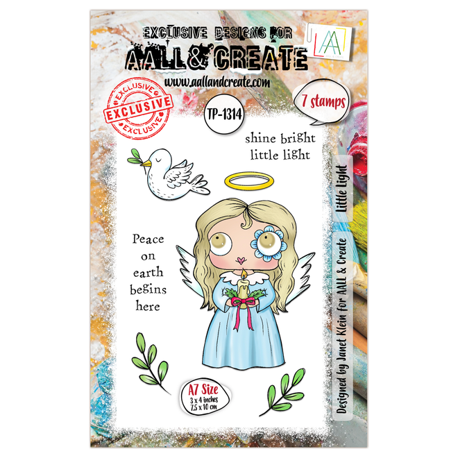 AALL and Create - A7 Stamp Set - Little Light