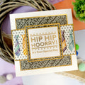 Trim Me! Foiled Insert Pad - Many Happy Returns - Gold