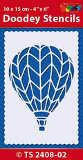 Stencil 10x15 cm Air Balloon
