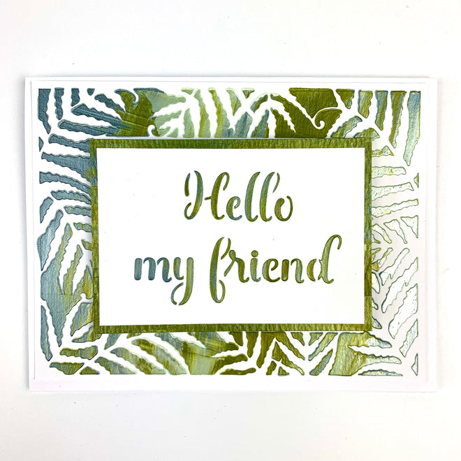 The Crafters Workshop A2 Butterfly Ferns Frames
