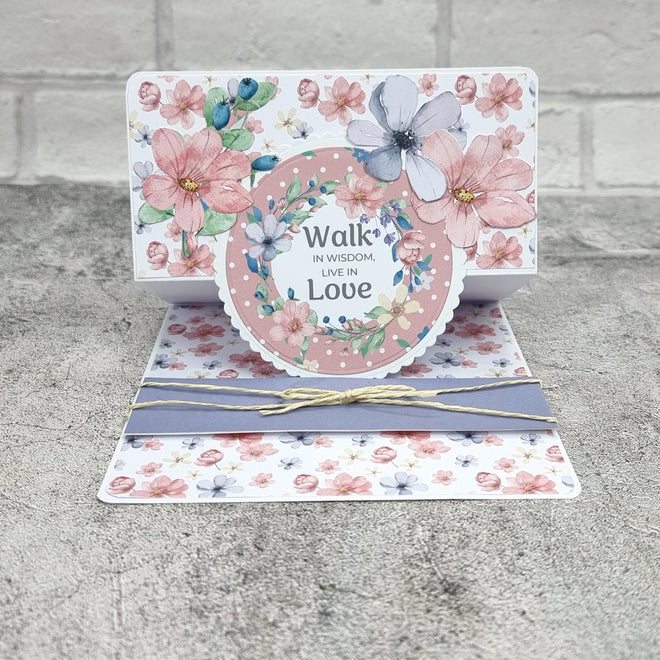 The Paper Boutique Sunny Gardens 8 in x 8 in Decorative Paper Pad