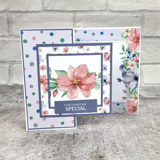 The Paper Boutique Sunny Gardens Frames & Insert Papers for 6 in x 6 in