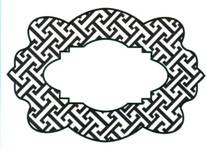 CE Foam Stamps - Greek Key