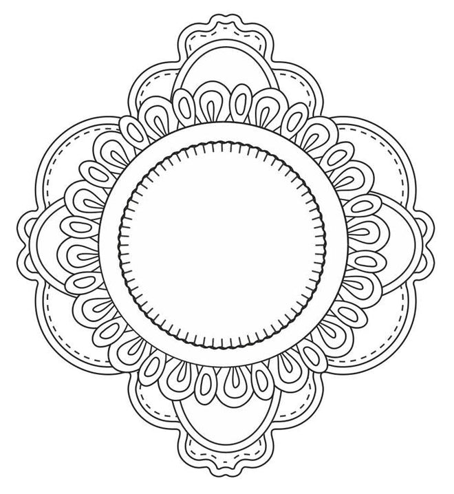 Patchwork Toile Stamp