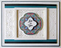 Creative Expressions Stamps To Die For Lesley's Kaleidoscope Pre Cut Stamp