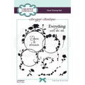 Creative Expressions Designer Boutique Collection Rose Loops A6 Clear Stamp Set