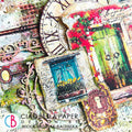 Ciao Bella Under The Tuscan Sun Patterns Pad 12"x12" 8/Pkg