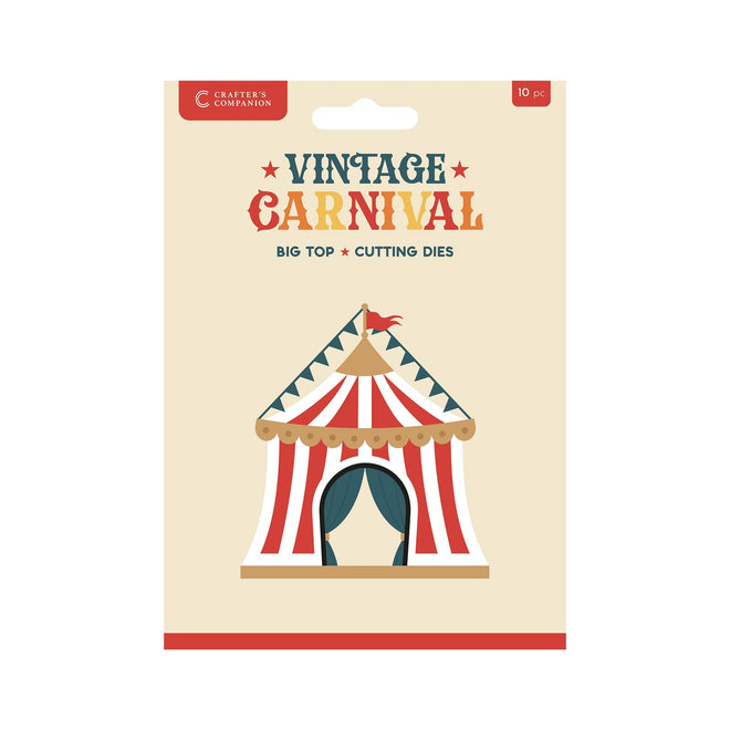 Vintage Carnival Metal Die Set - Big Top