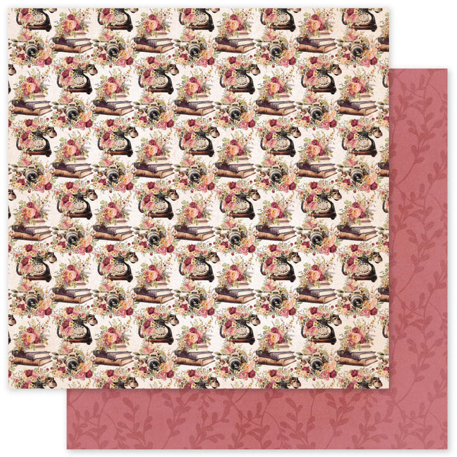 Vintage Rose F 12 x 12 Paper (12 pc Bulk Pack) 33615