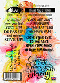 Visible Image Brave and Strong - A6 Stamp Set