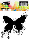 Visible Image Butterfly Ink Stencil - 6 X 6