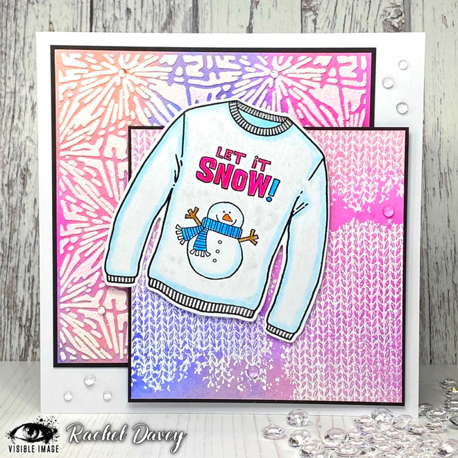 Visible Image Christmas Jumper - A6 Stamp Set