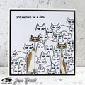 Visible Image Cat-tastic Background - A6 Stamp Set