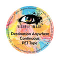 Visible Image Destination Anywhere Continuous PET Tape
