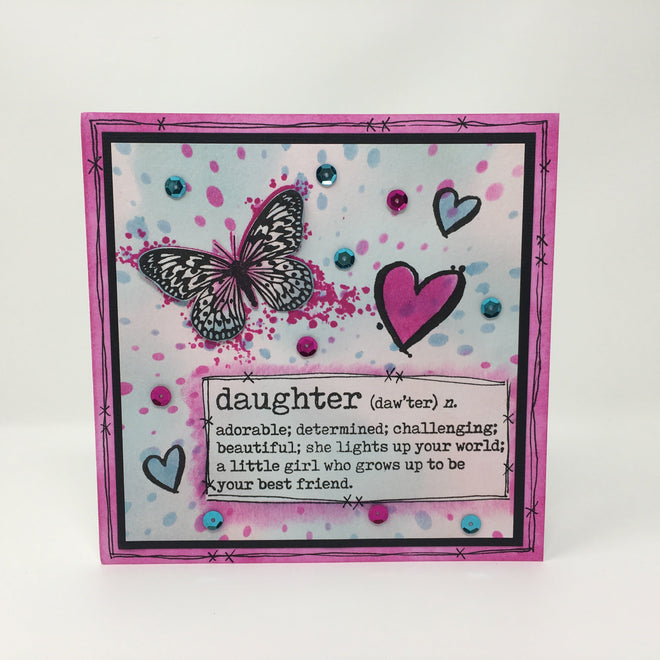 Visible Image Daughter Definition - A7 Stamp