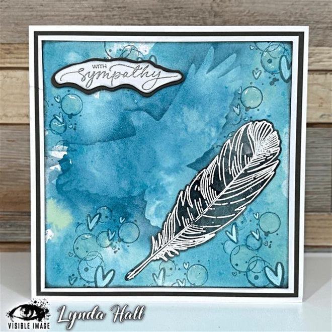 Visible Image Forever In Your Heart -A6 Stamp Set