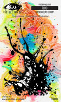 Visible Image Fluid Background 4 in x 6 in Stamp Set