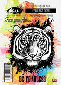 Visible Image Fearless Tiger - A6 Stamp Set