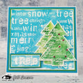 Visible Image Grunge Christmas Words - A6 Stamp Set