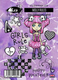 Visible Image Molly Rules - A6 Stamp Set