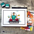 Visible Image Make Some Noise 4 in x 6 in Stamp Set