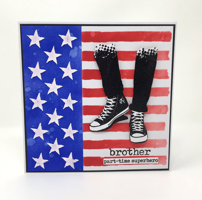 Visible Image Teenage Kicks - A6 Stamp Set