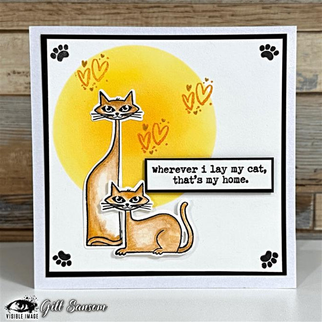 Visible Image That Lovin' Feline - A6 Stamp Set
