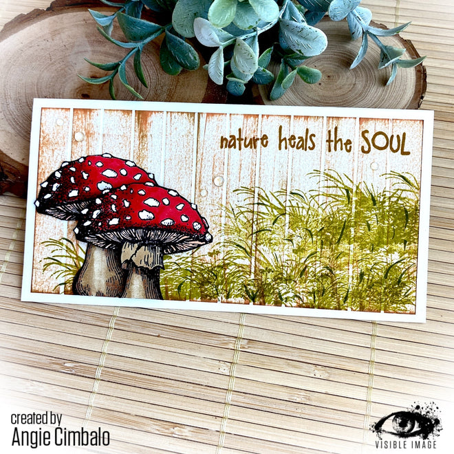Visible Image Totally Toadstools - A6 Stamp Set