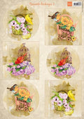 Cutting Sheet Birds & Birdcages 1 A4