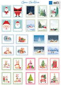 Marianne Design A4 Cutting Sheet - Stamps - Classic Christmas