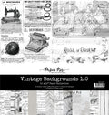 Vintage Backgrounds 1.0 12x12 Paper Collection 32361