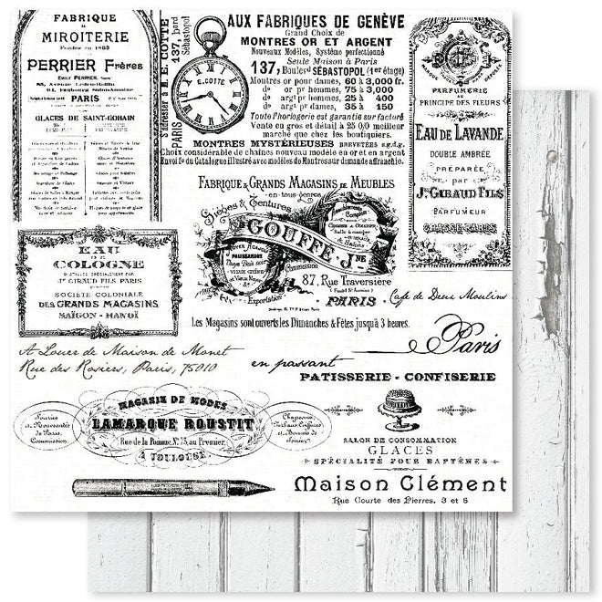 Vintage Backgrounds 1.0 12x12 Paper Collection 32361