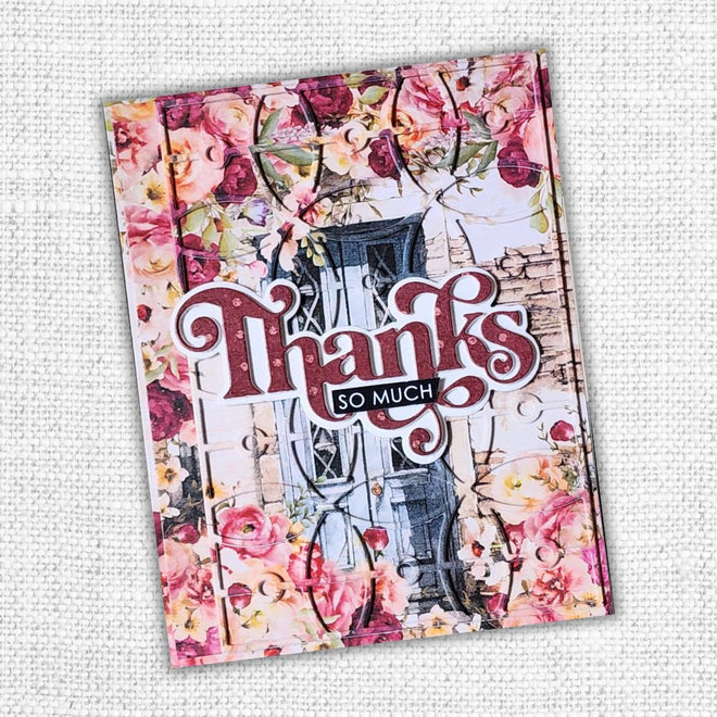 Vintage Rose Quick Cards Kit 33144