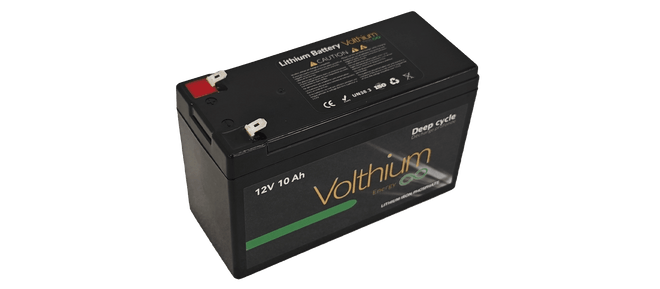 Volthium 12.8V 10Ah Lithium Battery - Ultra-Light LiFePO4