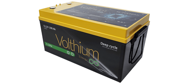 Volthium 51.2V 100Ah Lithium Battery - Group 8D, Dual RJ45