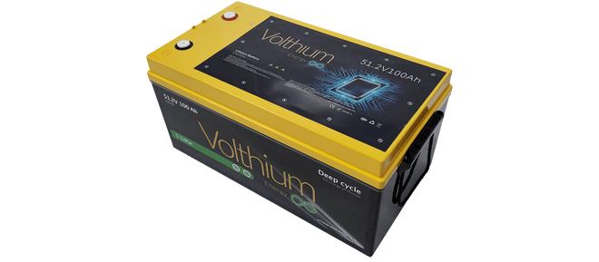 Volthium 51.2V 100Ah Lithium Battery - Group 8D, Dual RJ45