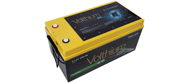 Volthium 51.2V 100Ah Lithium Battery - Group 8D, Dual RJ45