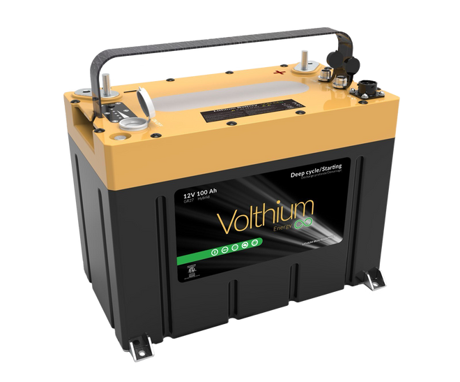 Volthium 12.8V 100Ah Pro 2 Lithium Battery - Group 27, SafeCharge