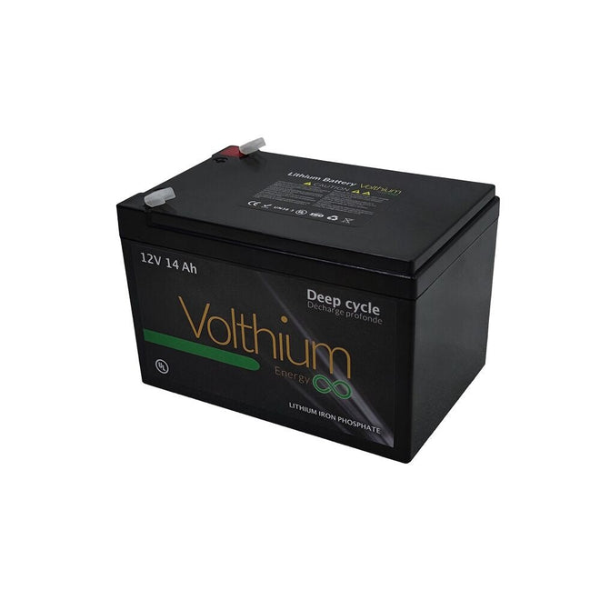 Volthium 12.8V 14Ah Lithium Battery - Compact & Lightweight