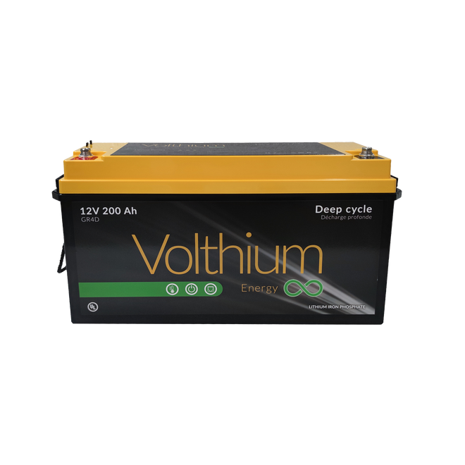 Volthium 12.8V 200Ah Self-Heating Lithium Battery - Group 4D
