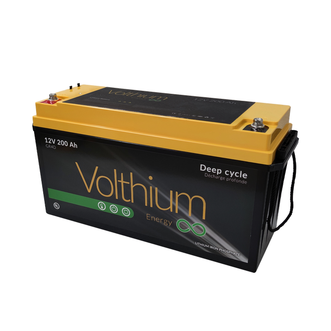 Volthium 12.8V 200Ah Self-Heating Lithium Battery - Group 4D